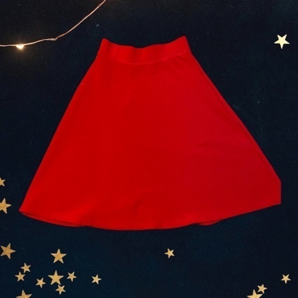 NEW MIX  SHORT RED SKIRT
